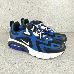 royal blue and white sneakers